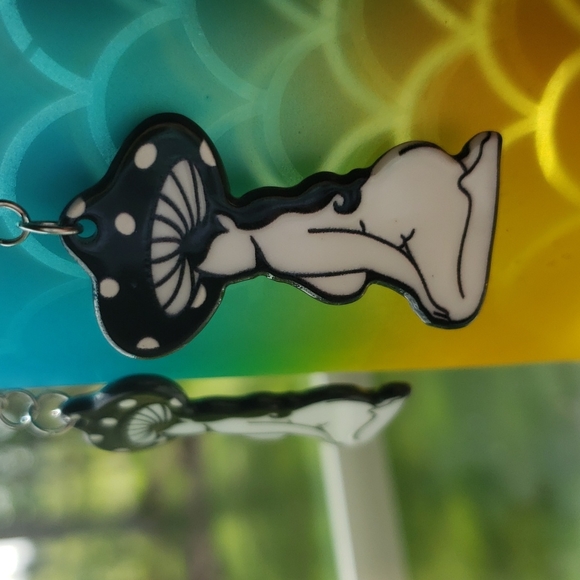 Mushroom Goddess earrings - Picture 11 of 11